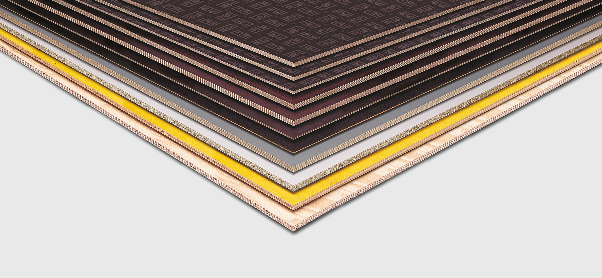 PERI offers an extensive range of plywood with various grades and sizes