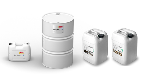 PERI Clean, PERI Clean Bio, PERI Plasto Clean, Develop, Develop Bio