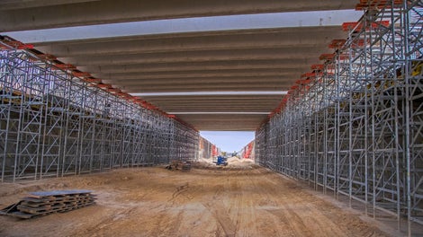 ST100 bokšteliai kompaktiška ir universali sistema susidedanti tik iš keleto skirtingų elementų.<br/>(nuotraukos autorius: Marius Slabada)