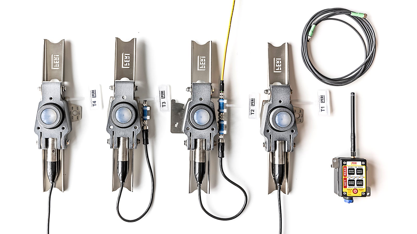 S ISC sadou pro měření tlaku čerstvého betonu můžete nepřetržitě sledovat tlak čerstvého betonu na bednění. 