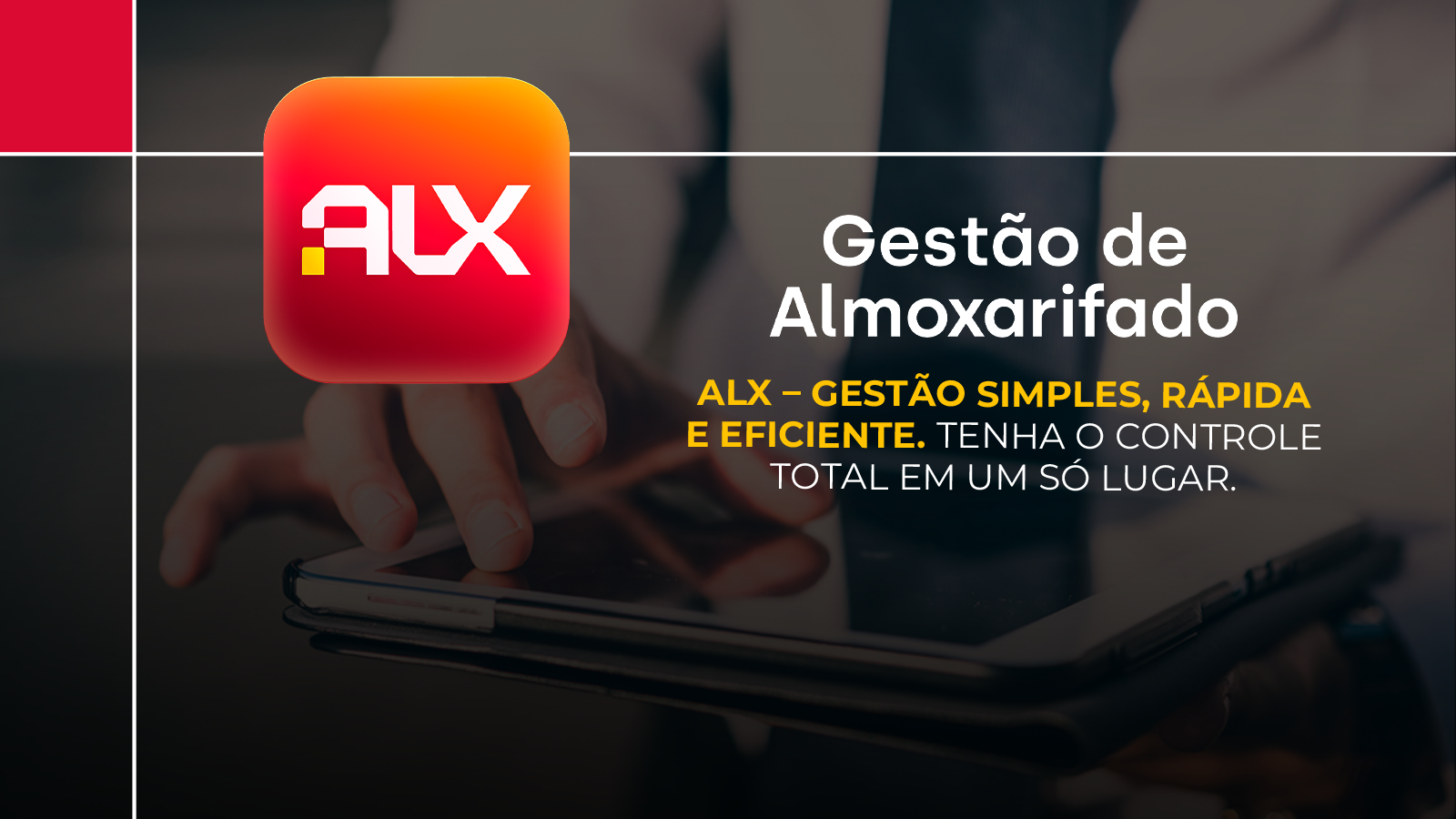 Banner Peri Gestão de Almoxarifado
