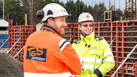 Professionell support från PERI under hela projektet