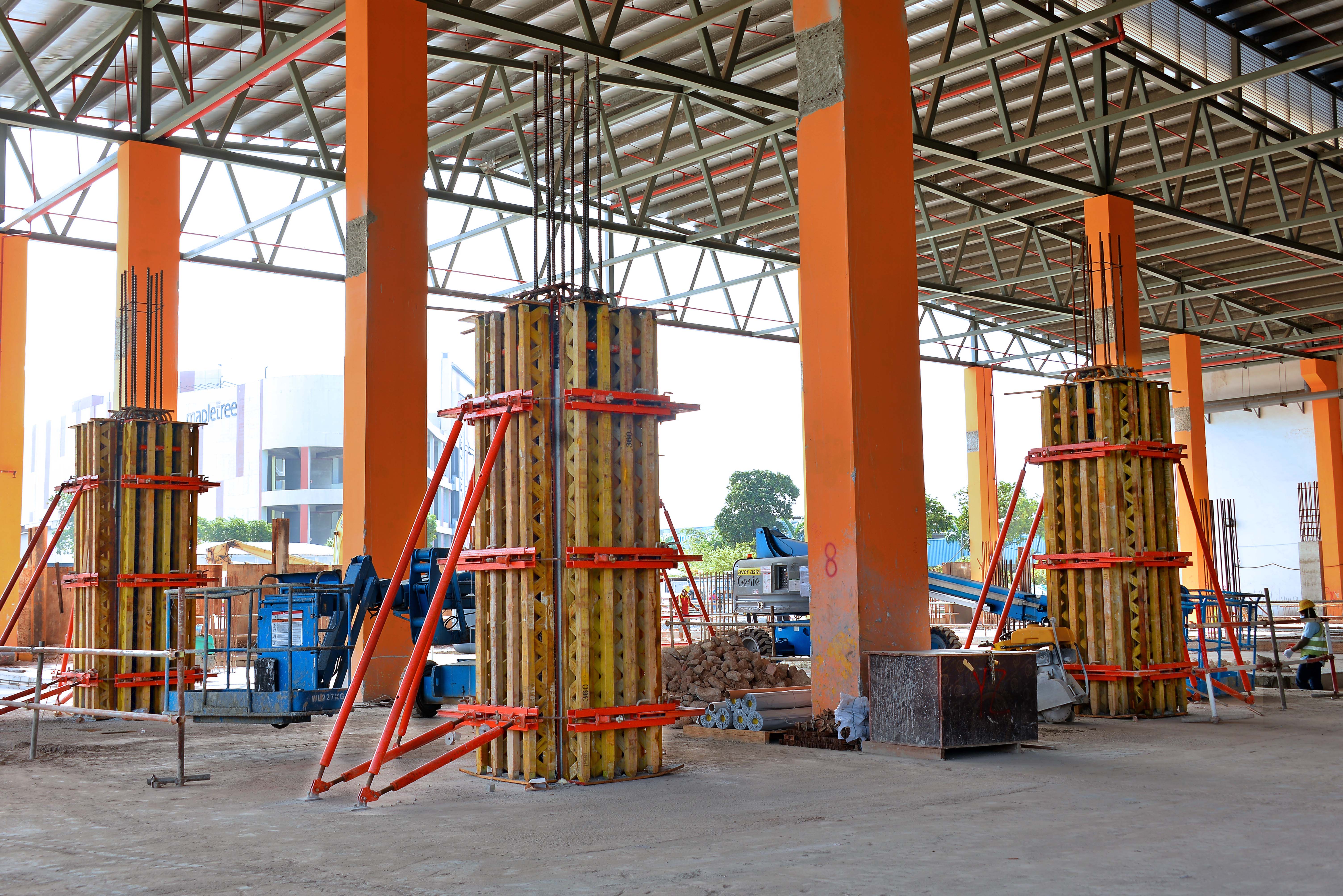 Pall Corporation SG Manufacturing Facility site progress: February 2023