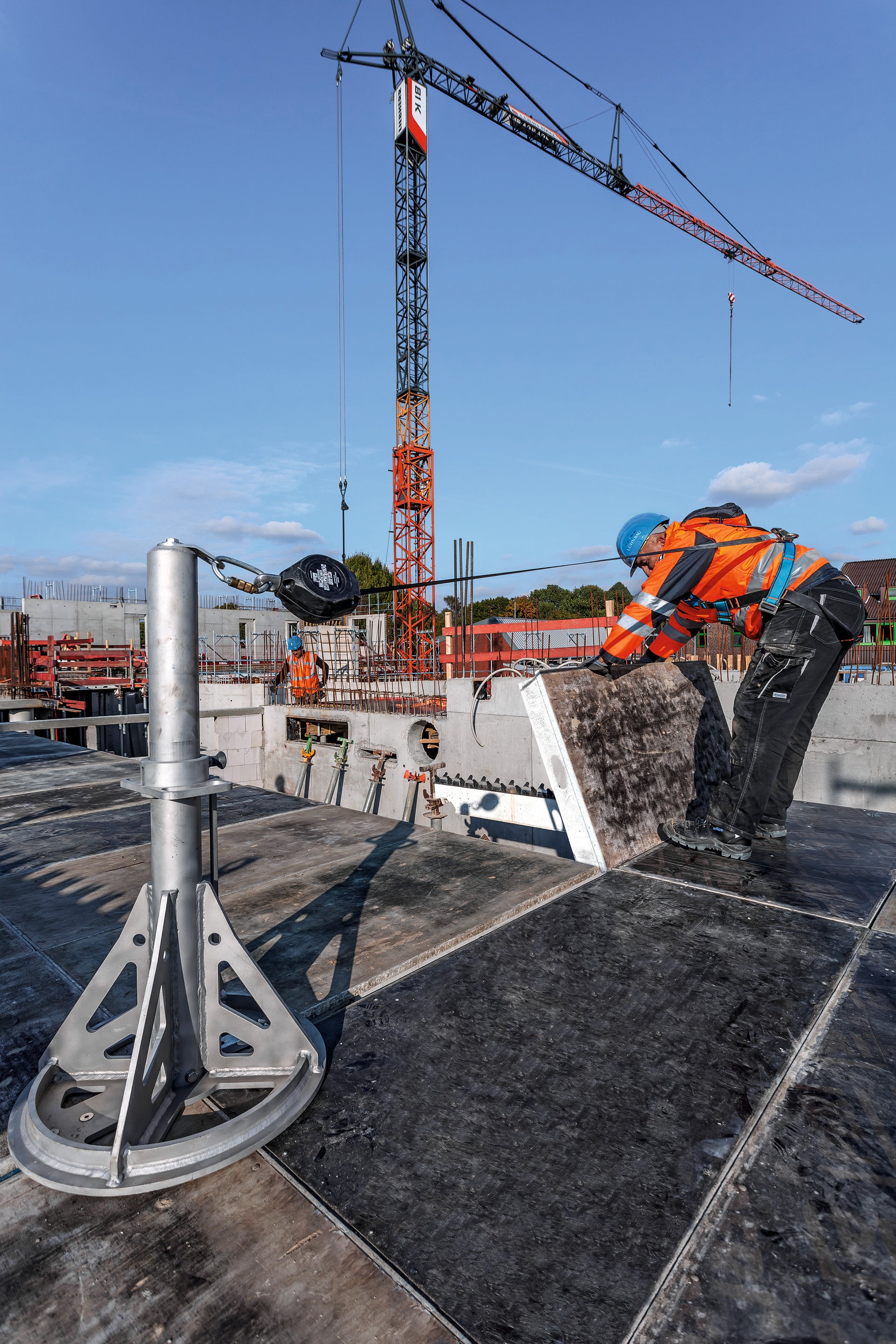 Auch bei Nässe und nahezu jeder Neigung schnell und bequem einsetzbar <br/>