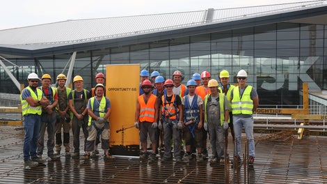 Airport City Gdańsk Zespół budynków biurowo - usługowych z niezbędną infrastrukturą techniczną i drogową - etap I (budynek B I "Alpha") przy ulicy Słowackiego w Gdańsku