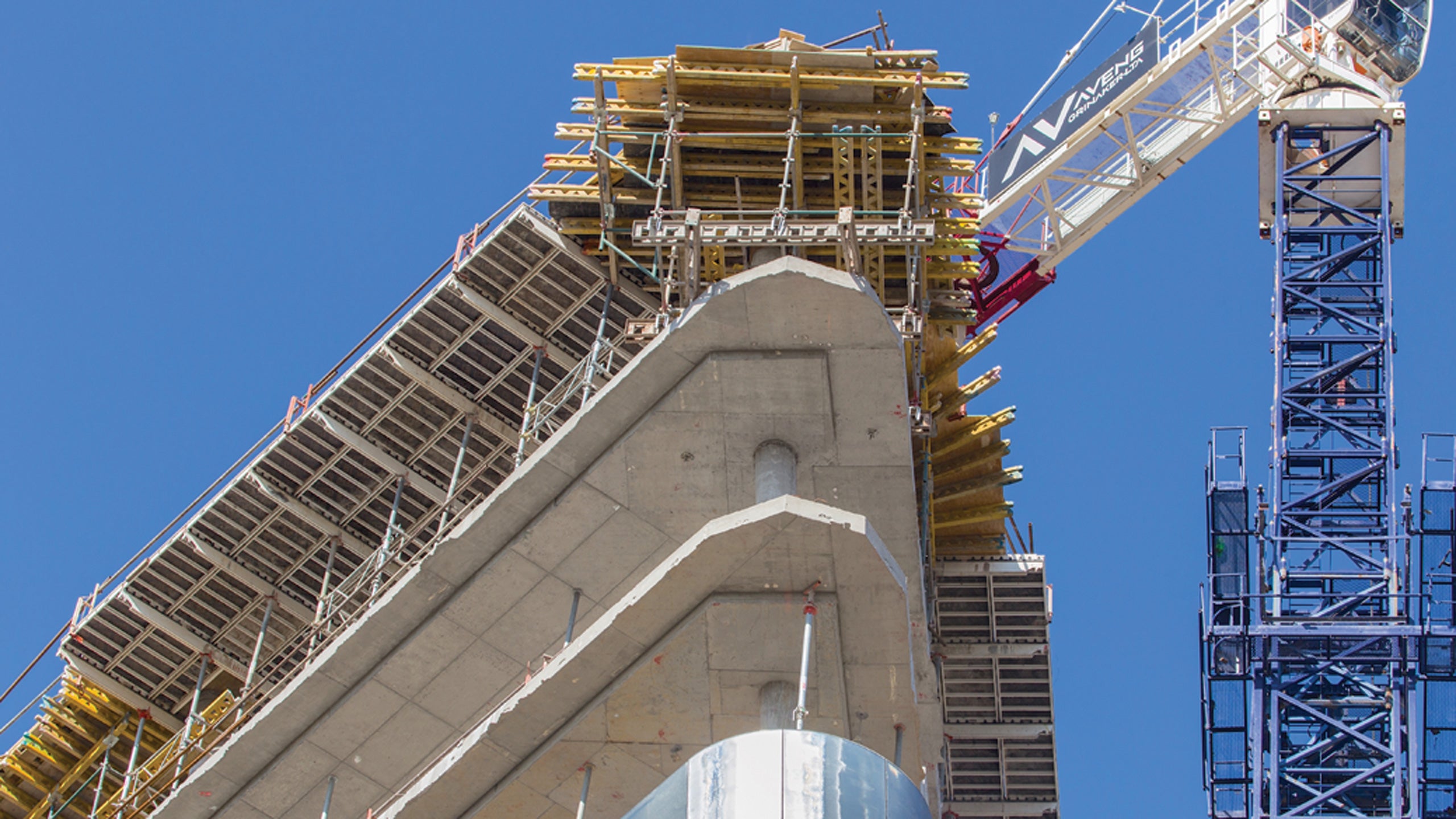 Creative formwork for Sasol’s new head office in Sandton
