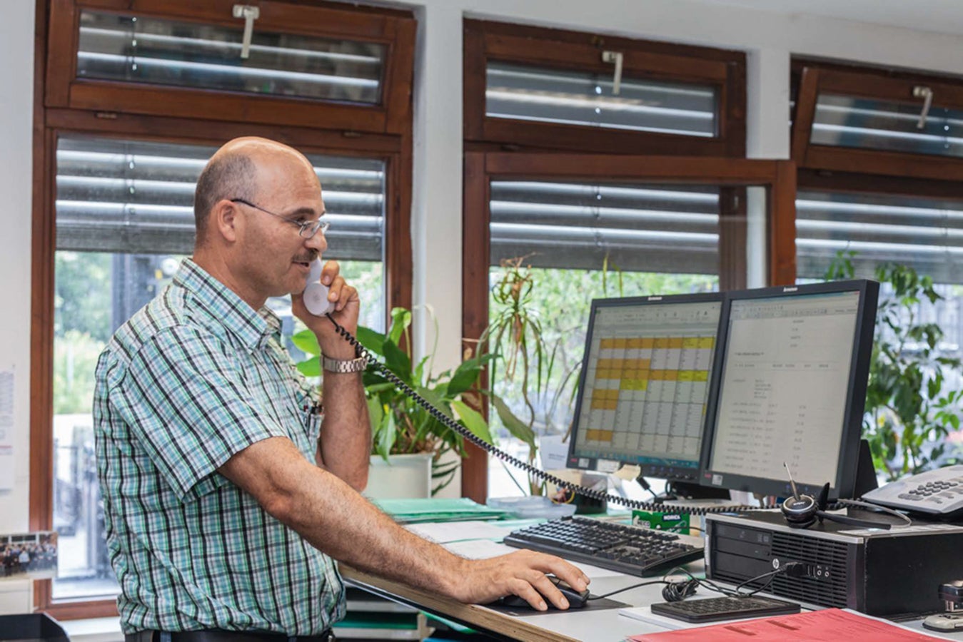 For rental orders, PERI employees ensure the best-possible order processing in close cooperation with the customers.