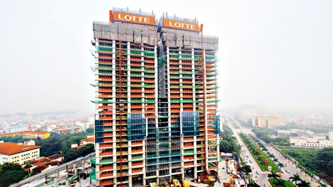 It is one of the highest towers in Vietnam with the unique architectural structure.