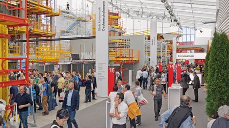 bauma 2016 in Munich from 11 to 17 April 2016 | PERI stand: Open-air ground North 719