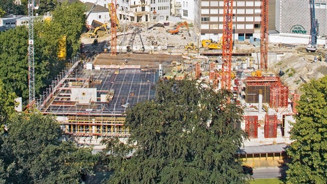 Schnelle Schalzeiten erreicht – mit eingespieltem Baustellenteam, MAXIMO und SKYDECK