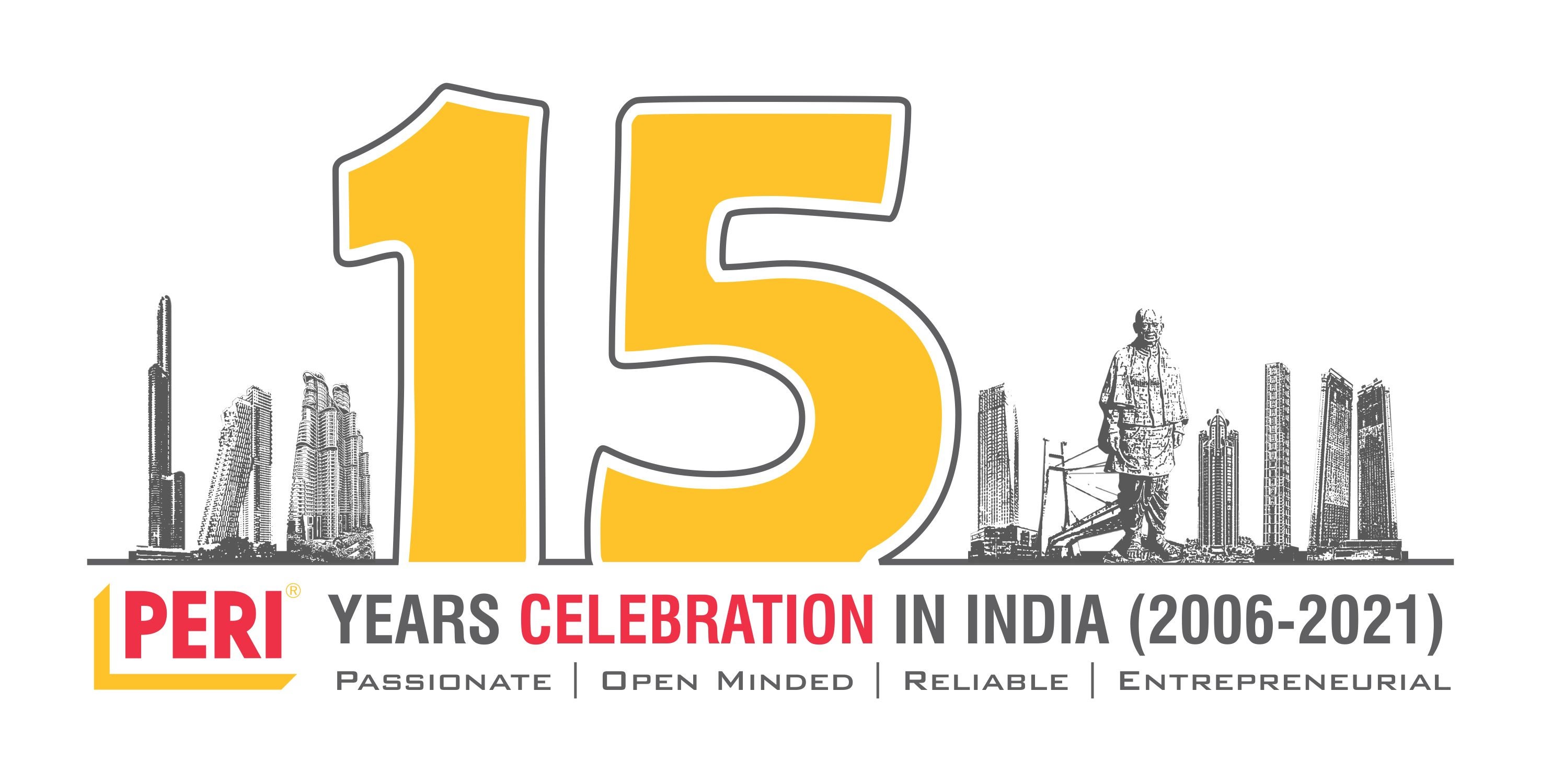 15th Anniversary logo