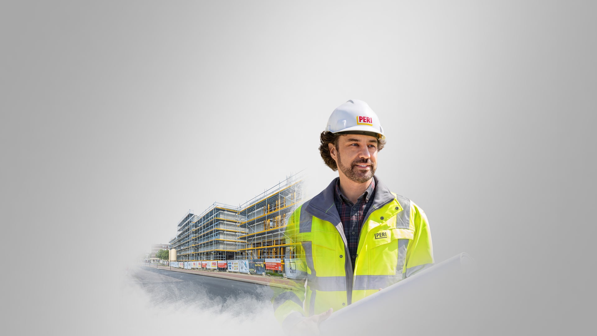 Das flexible Modulgerüst für Arbeiten an Fassade und Rohbau