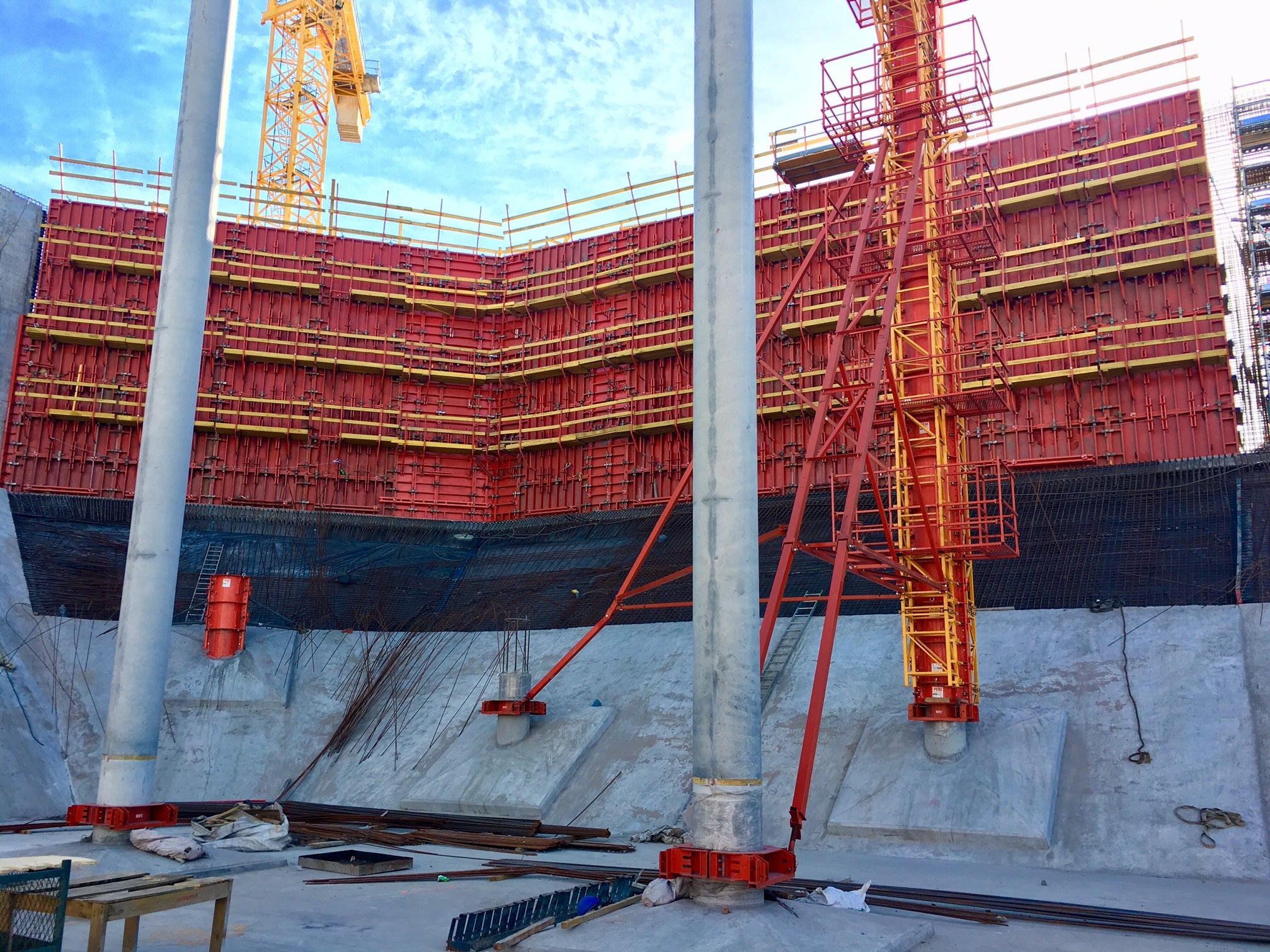 OTMS Tank Farm, Saldanha - Walls