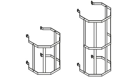 Rückenschutz 75<br/>Rückenschutz 150