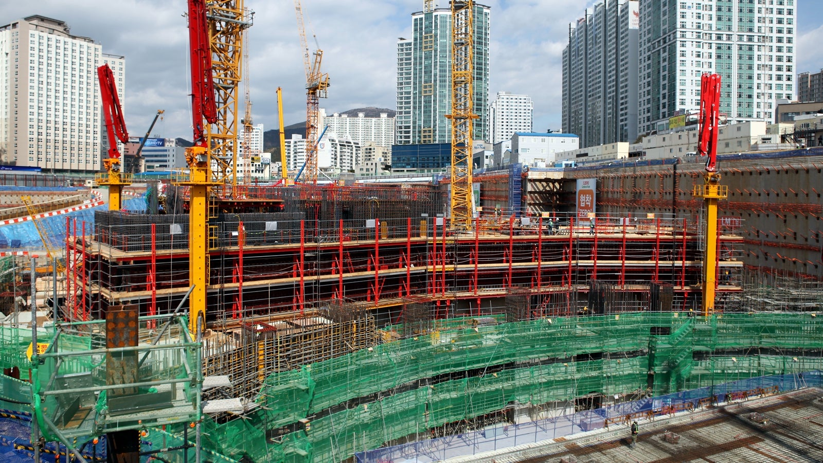 해운대 엘시티 복합개발사업, 해운대구, 부산시 (2016.08)