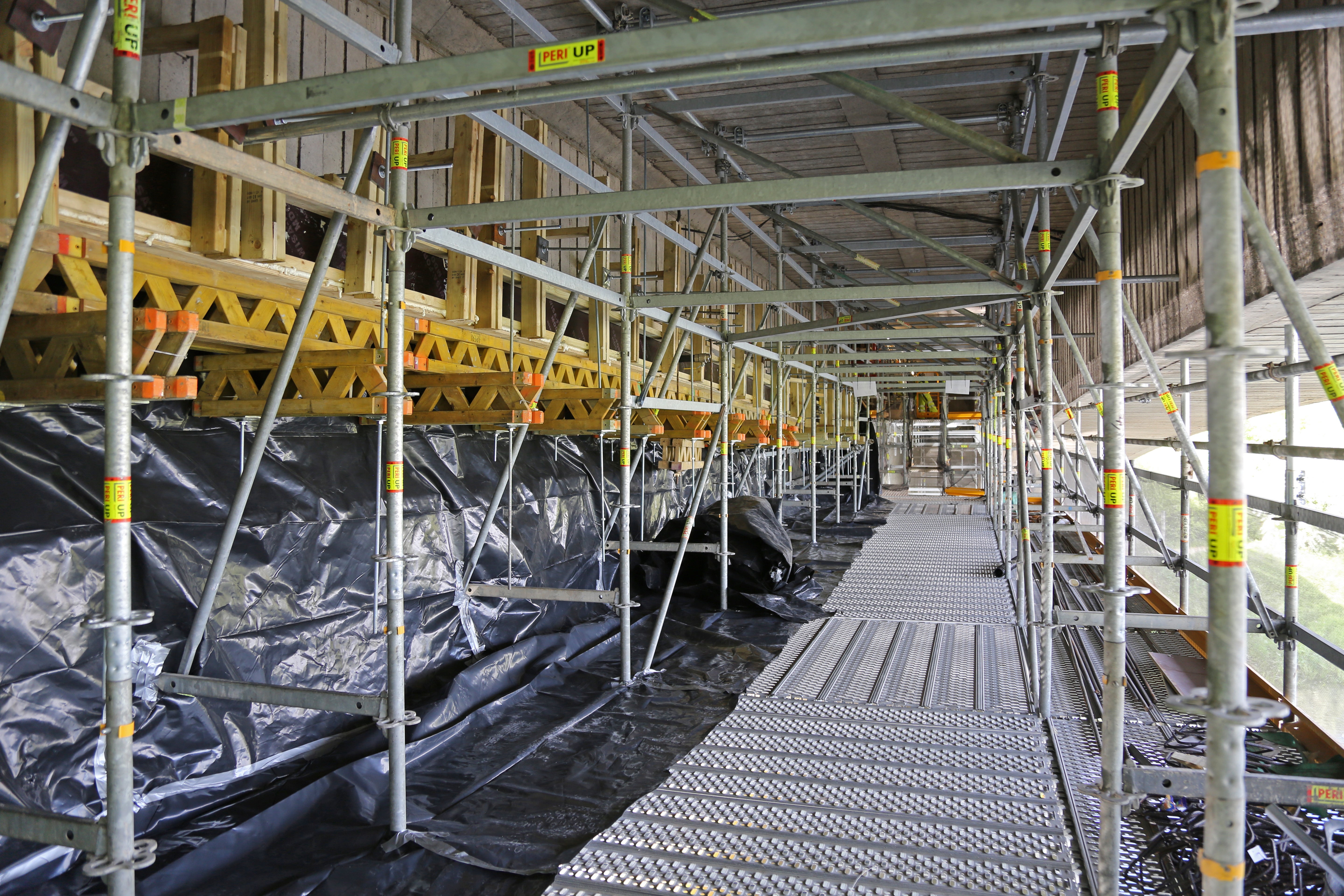 The A52 Clifton Bridge, a major National Highways upgrade project in Nottingham, is a complex structure, which required repairs inside and underneath the bridge to strengthen the concrete.