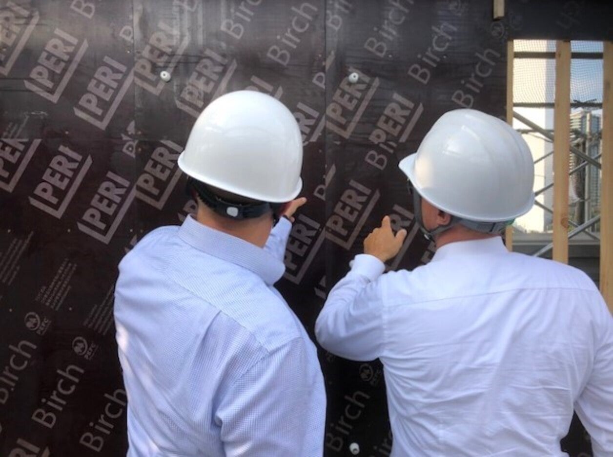 PERI Birch with people