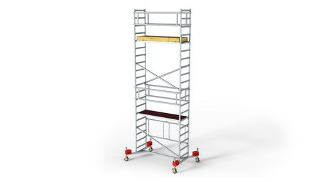 使用拆模车 ASW 465安全施工.