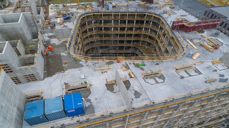 Oversiktsbilde hvor du ser produktene våre: PERIUP og MAXIMO i bruk