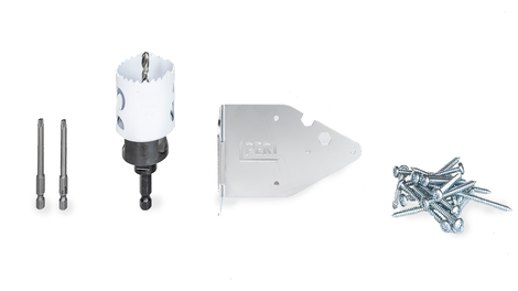 Easily assemble PREMO sensor components for flexible formwork installation.