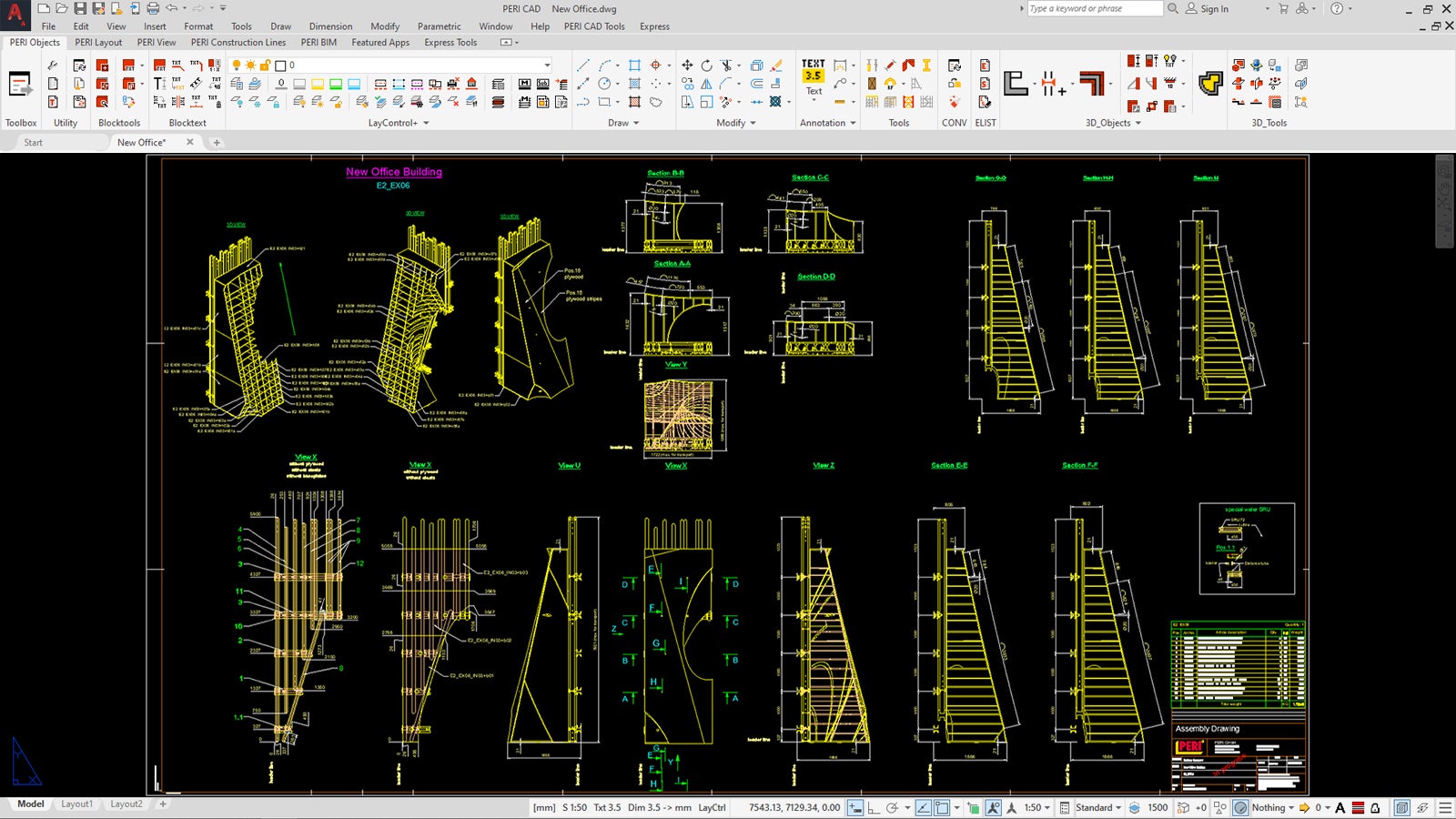 Anschauliche Darstellungen mit übersichtlichen und detaillierten Plänen dank 3D-Ausarbeitungen und Visualisierungen.​