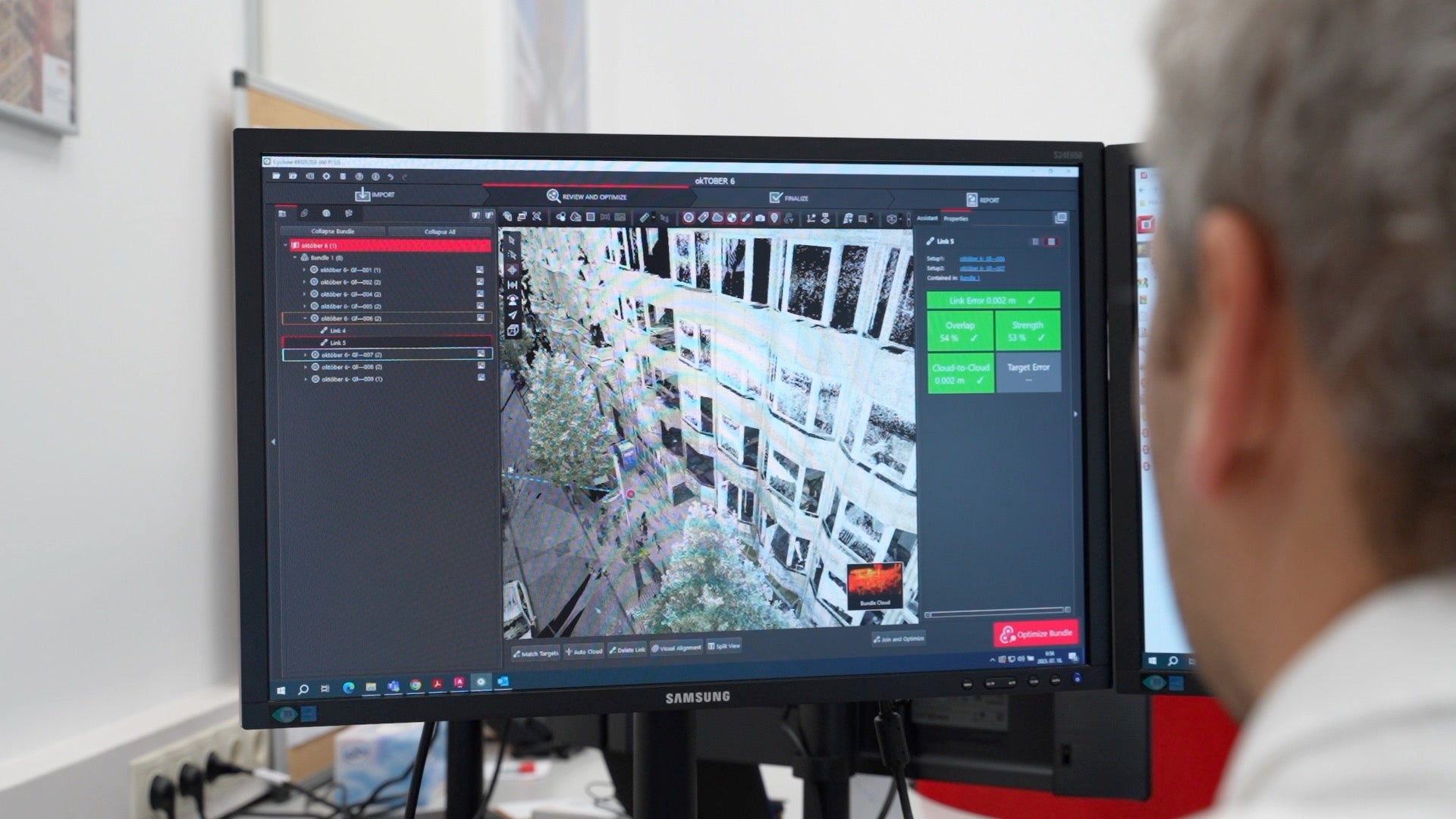 How engineers work on PC with 3S scan program