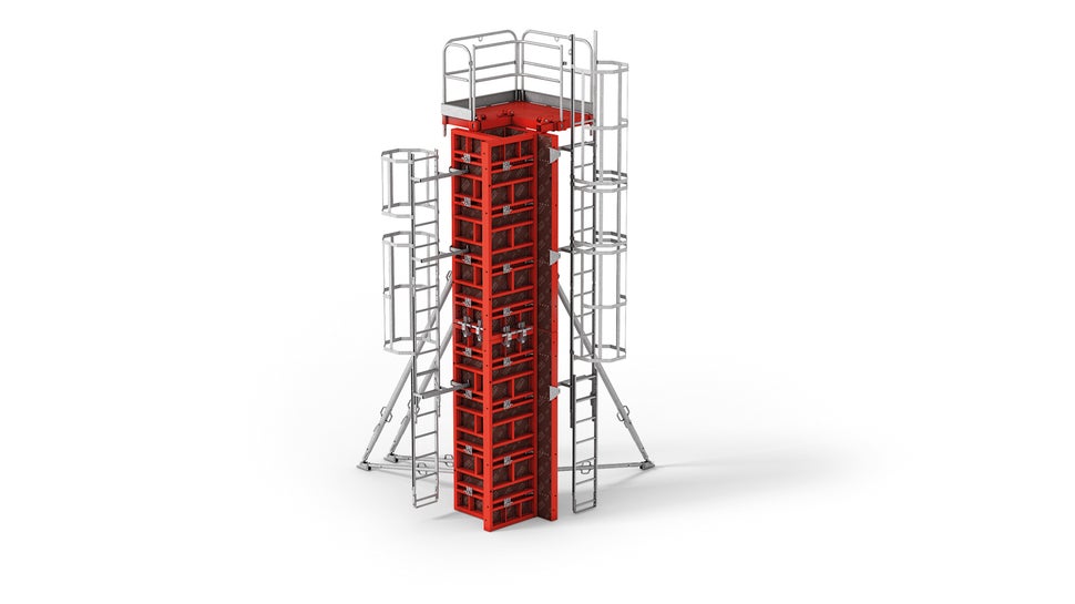 Elementos para muros y columnas, secciones transversales de hasta 75 cm x 75 cm
