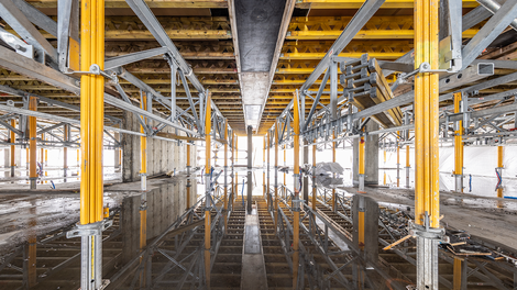 SKYTABLE was selected for its ability to minimize stripping time and maximize upward progress.