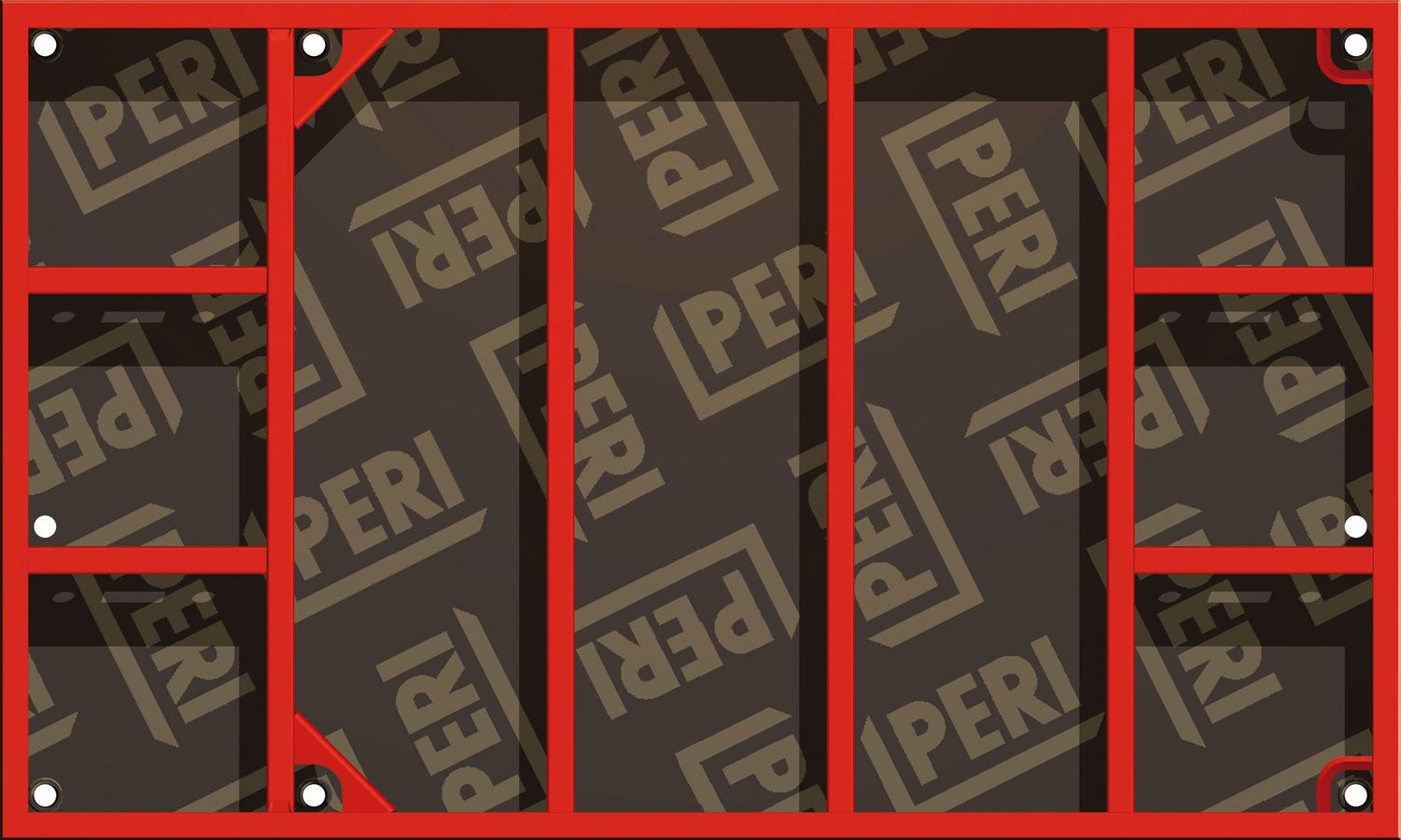 DOMINO是浇筑基础结构的理想模板系统，特别是1.25米高的模块以及内置的拉杆孔，都提体现了该系统极高的灵活性。