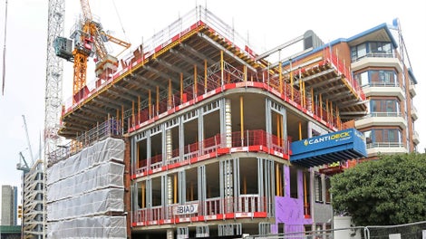 Delivering an architectural concrete finish for a 19th century building.