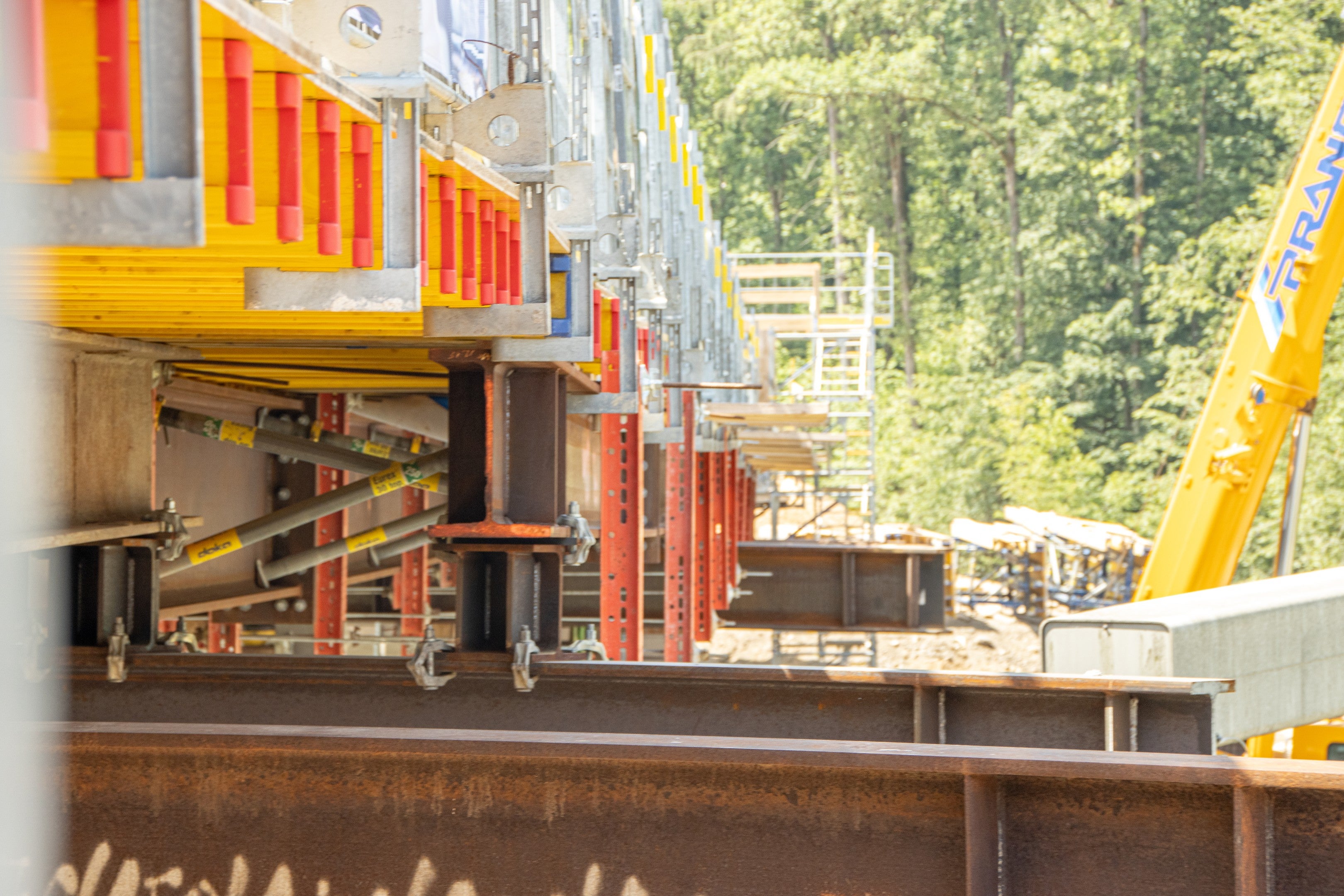 Schalboden aus VT20 Holzschalungsträger