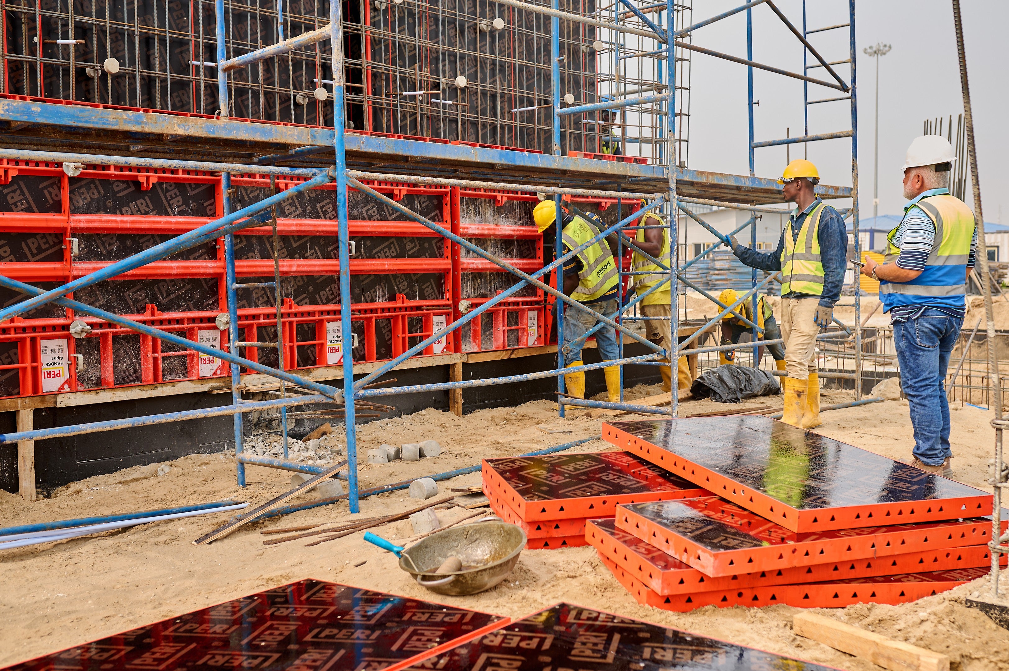 Construction of office complexes in Lekki Free Trade Zone with Handset Alpha 