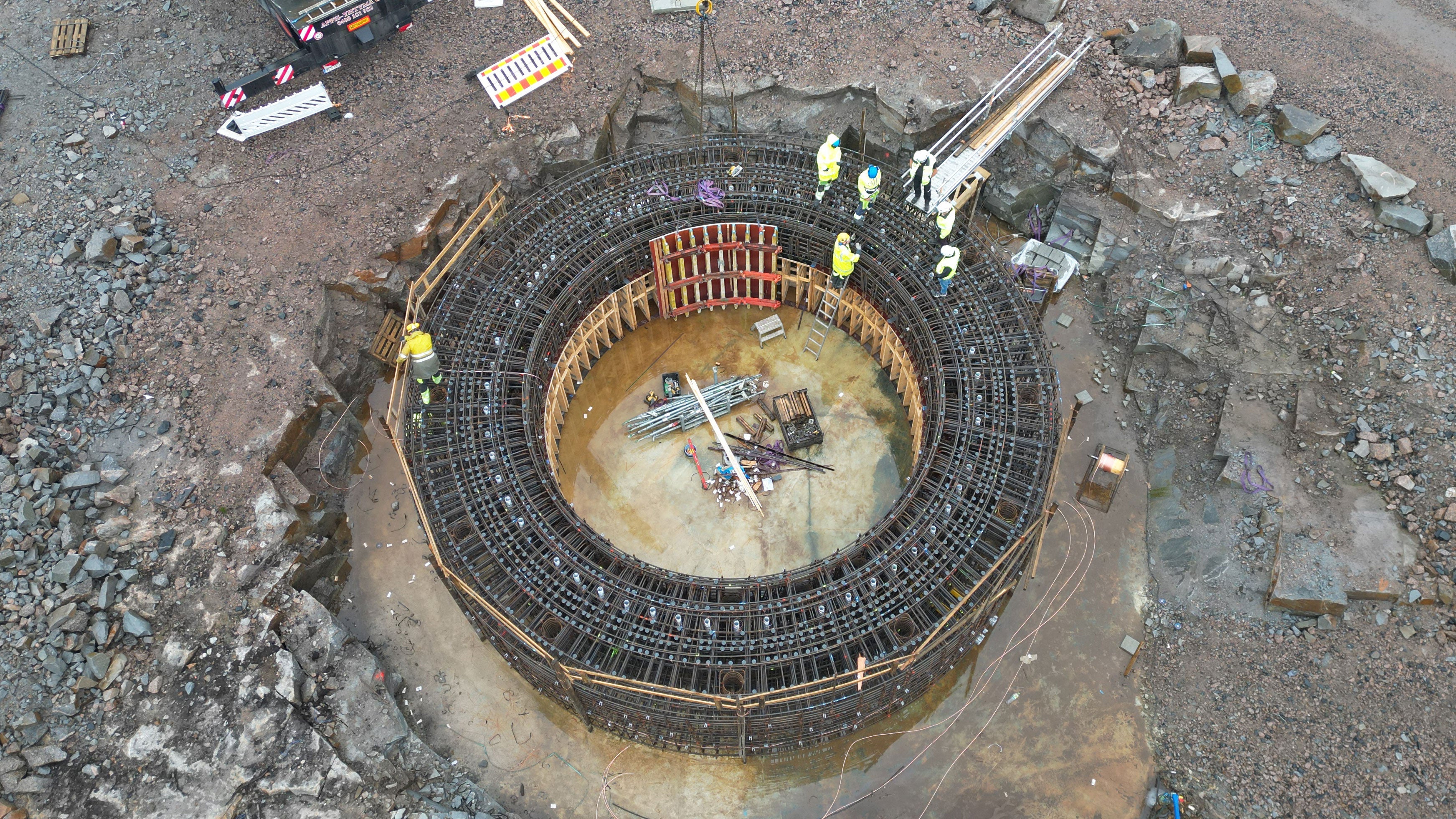 Tuulivoimaloiden perustukset, Oulainen