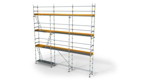 Yatay bağlantı elemanlarının dahili kilit sistemi ile hızlı ve güvenli kurulum 