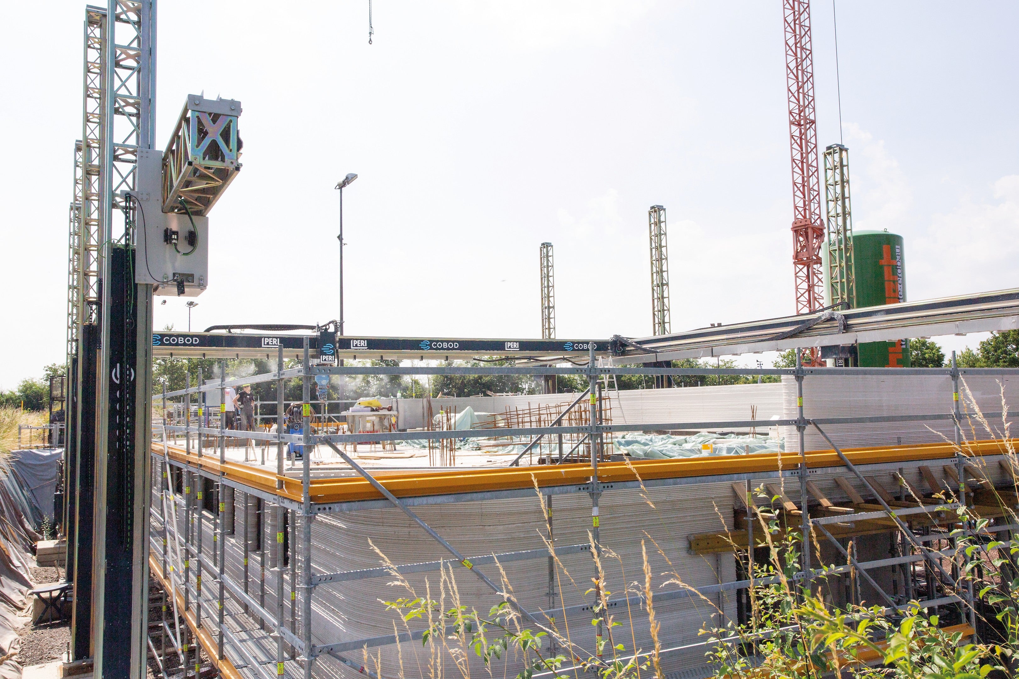 Das neue Vereinsheim für den SC Capelle in Nordkirchen wird gemeinsam mit PERI 3D Construction, einem Vorreiter auf dem Gebiet des 3D-Baudrucks, realisiert.