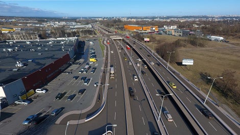 Liepkalnio, Žirnių gatvių ir Minsko plento sankryžos rekonstrukcija - objekto vizualizacija po rekonstrukcijos