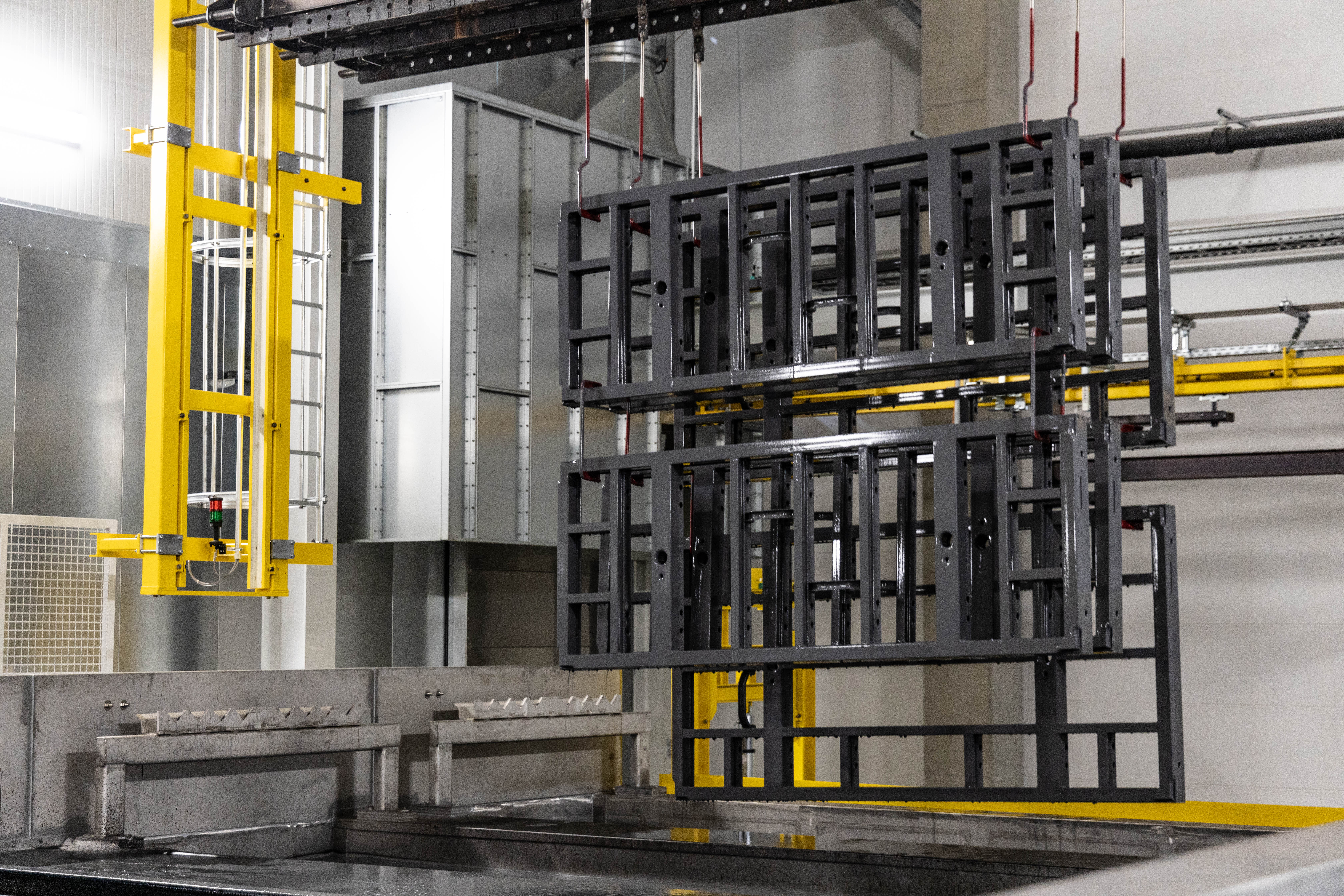 The centrepiece of the new system is the dip coating with VIANT from Chemetall.