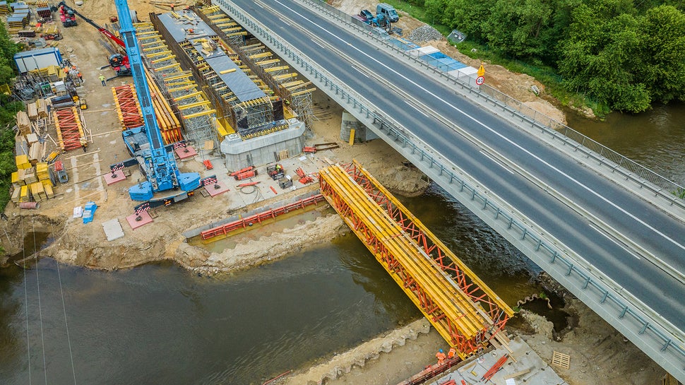 Obiekt mostowy MA-18, A18 - odc. IV, Golnice