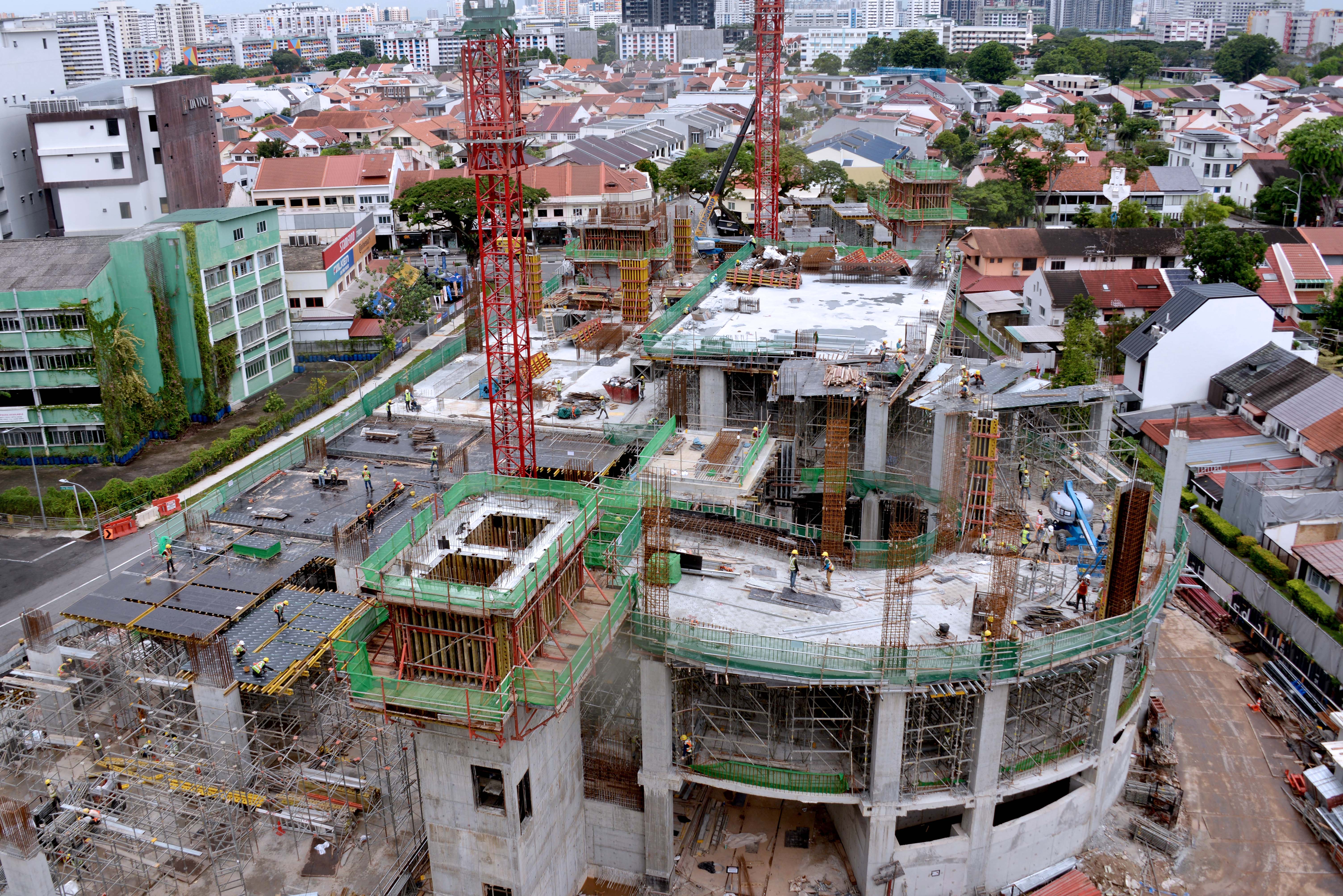One KA @ Macpherson site progress: July 2023