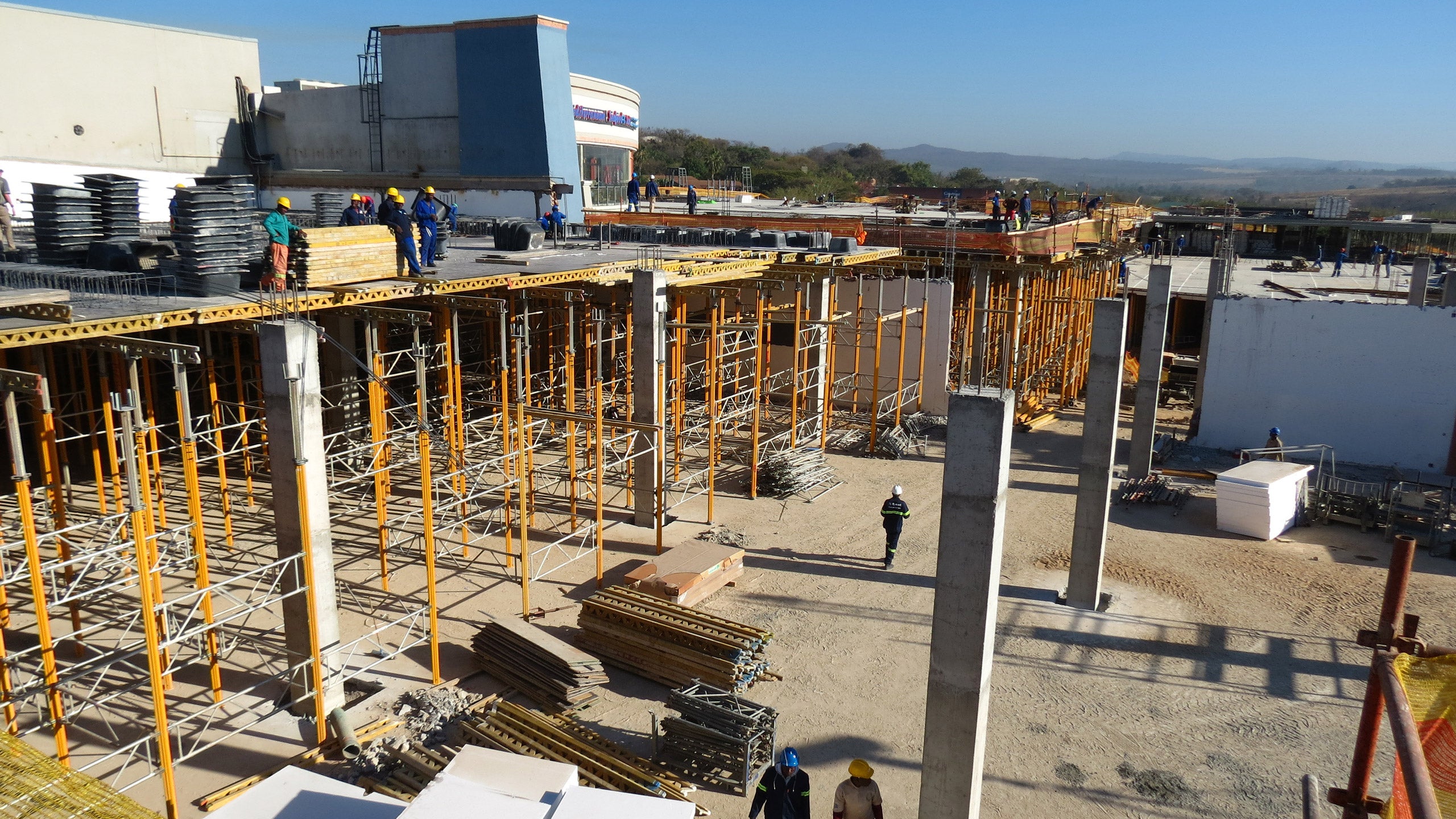 MULTIPROP with the MRK frame provided the solution for the double volume heights