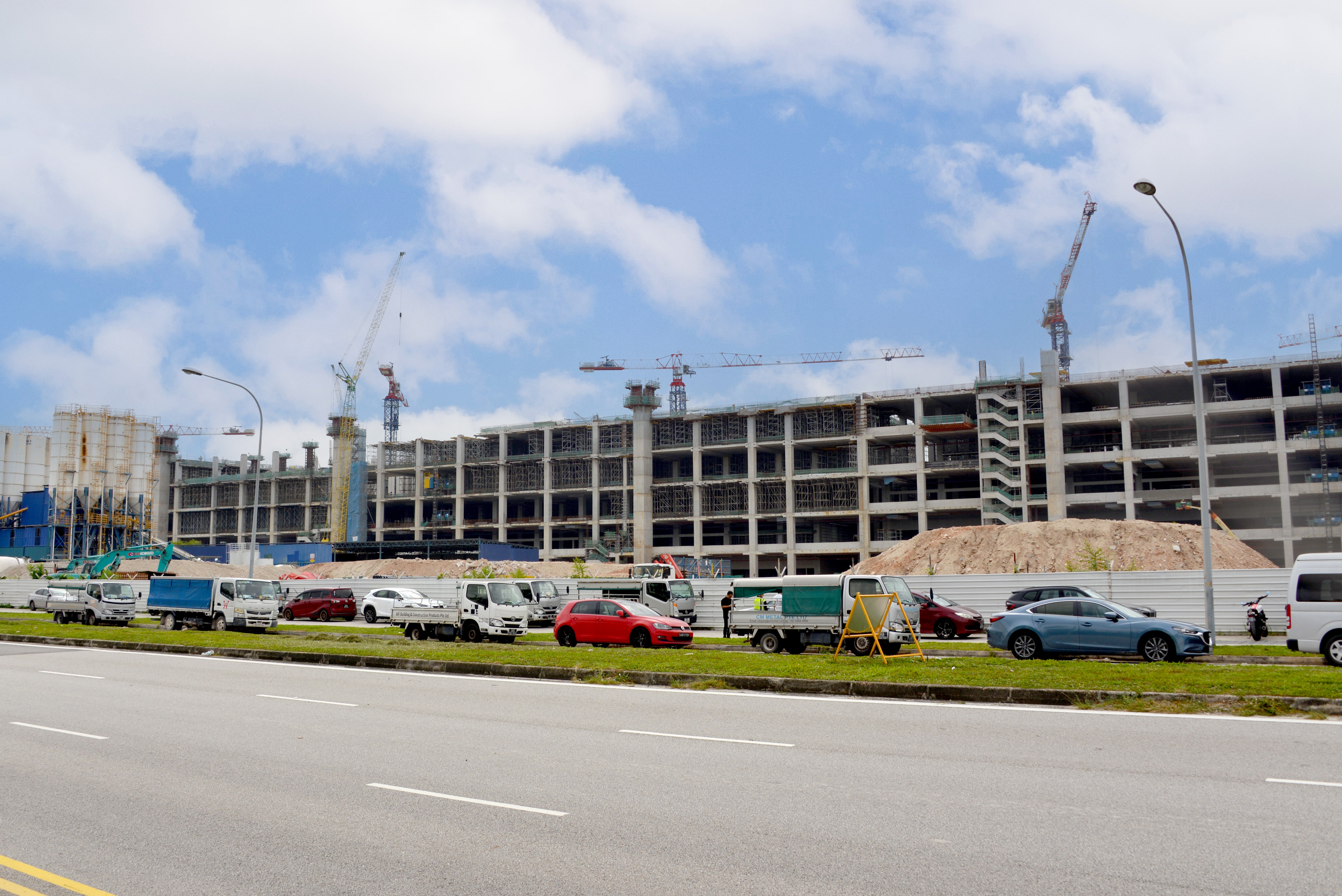 Overview of project site PSA Supply Chain Hub – January 2026