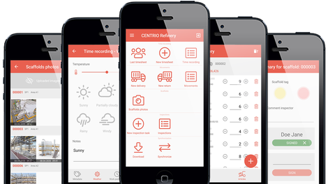 S mobilní aplikací PERIpath můžete evidovat požadavky, spravovat pracovní výkazy, monitorovat pohyb materiálu, spravovat lešení a zajišťovat hladký průběh kontrol na staveništi.