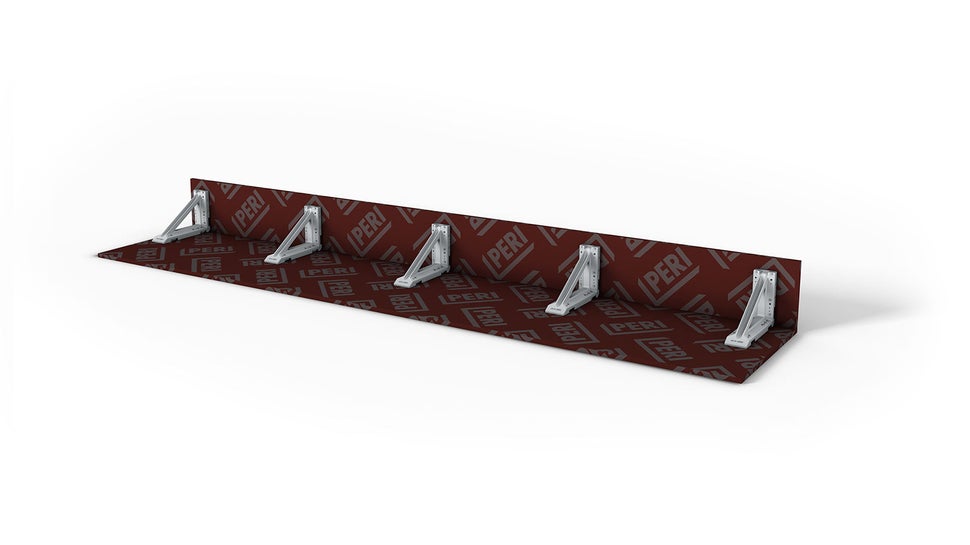 Für Deckenrandabschalungen bis 50 cm Höhe und leichte Unterzüge