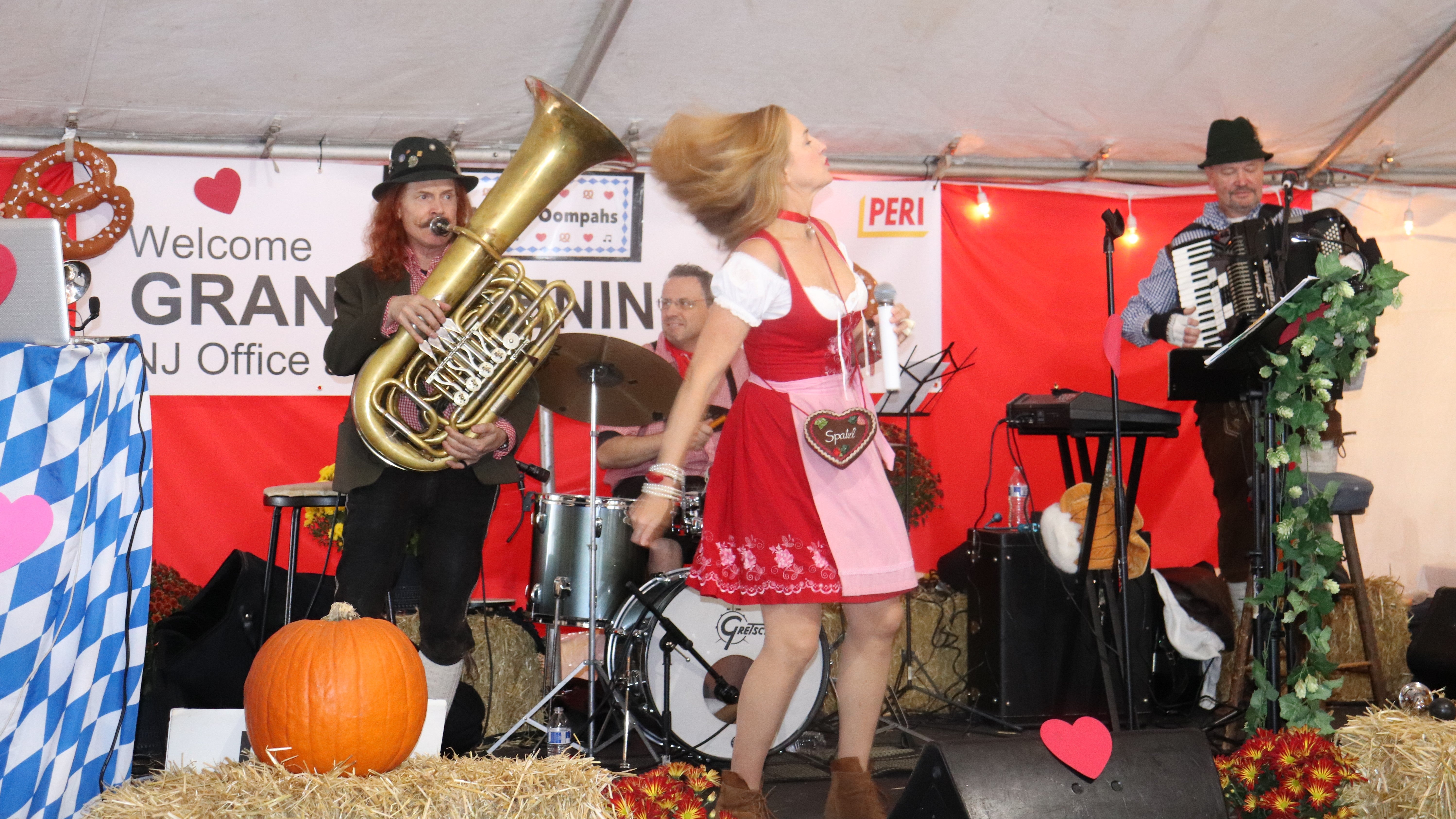 Customers and employees enjoyed authentic German food as well as a live Oompah band as part of the celebrations.
