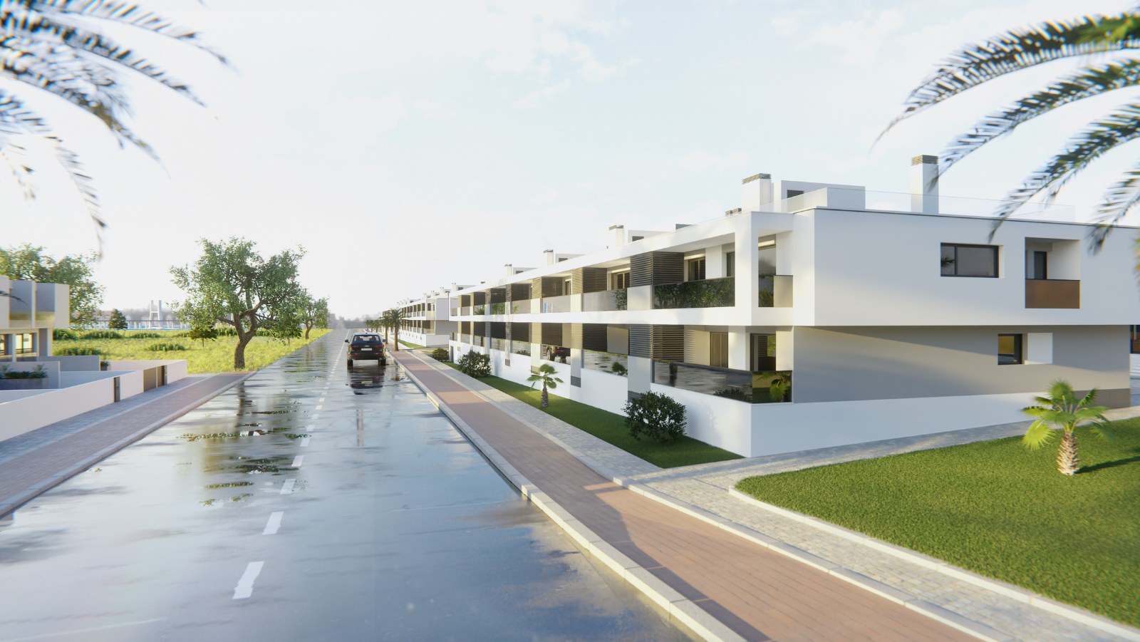 projeto residencial localizado em Setúbal