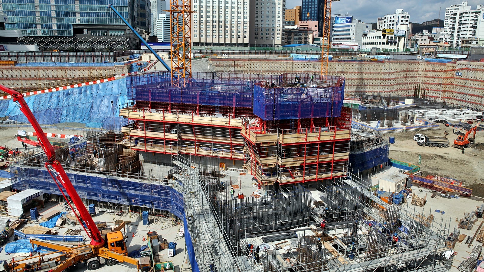 해운대 엘시티 복합개발사업, 해운대구, 부산시 (2016.08)