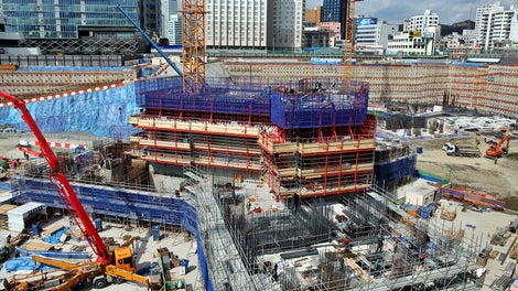 해운대 엘시티 복합개발사업, 해운대구, 부산시 (2016.08)