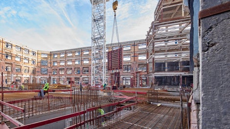 The Dome zal tegen 2027 plaats bieden aan hypermoderne en flexibele horeca-, retail-, kantoor- en woonunits.