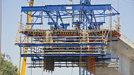 Most przez rzekę Odrę w ciągu obwodnicy<br/>miasta Kędzierzyn Koźle<br/>