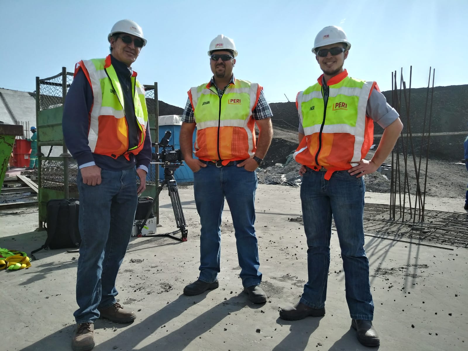 Left to Right: Uwe Meyer (Key &amp; Strategic Projects), Johan van Dyk (Senior Technical Site Advisor) and Werner Beyers (Key &amp; Strategic Projects)